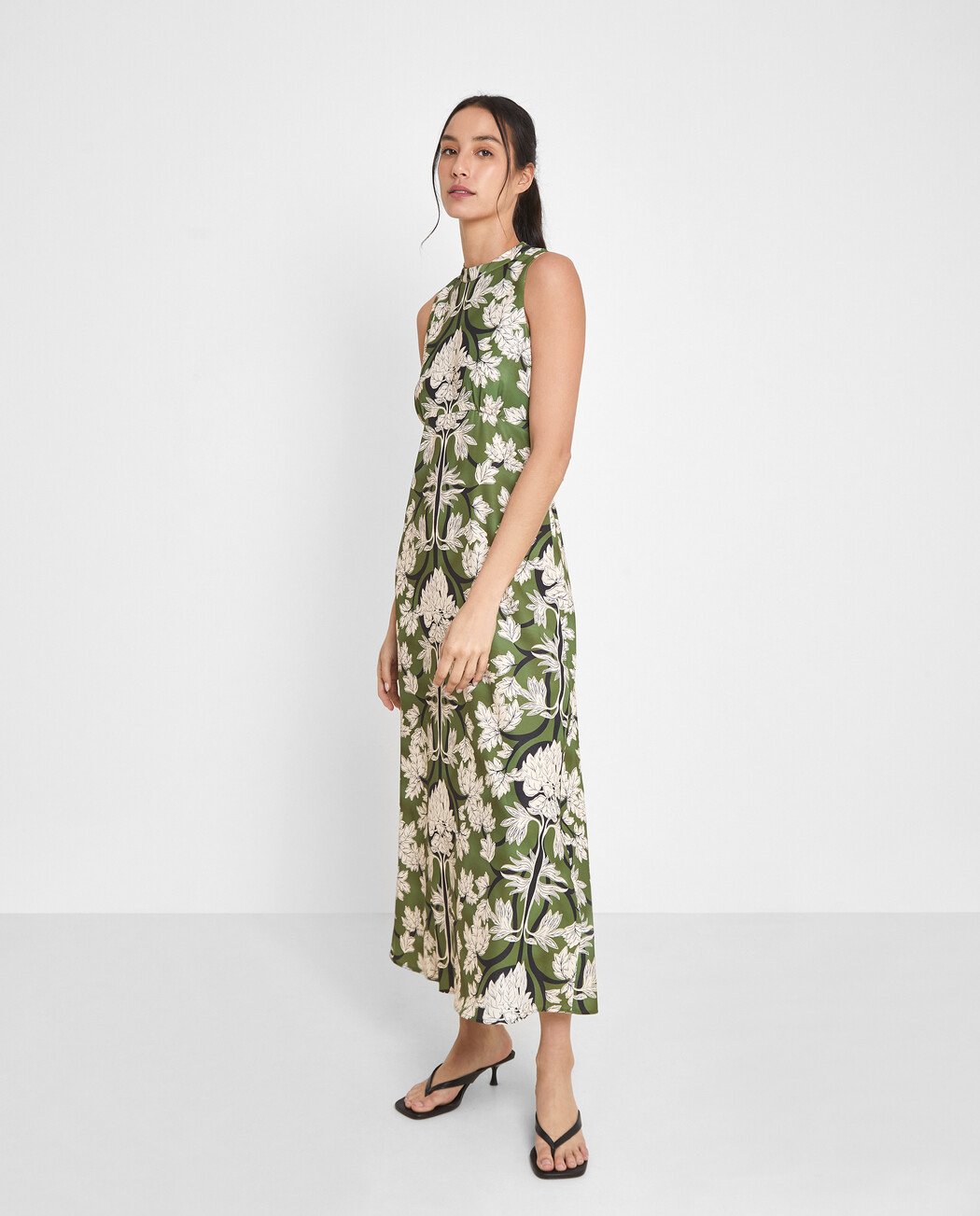 VESTIDO LARGO ESTAMPADO