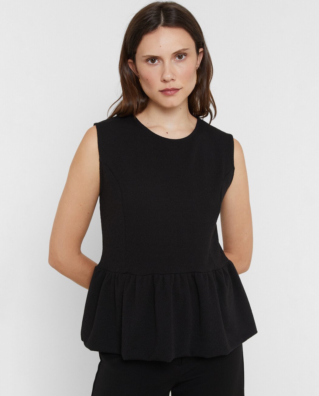 BLUSA NEGRA PEPLUM