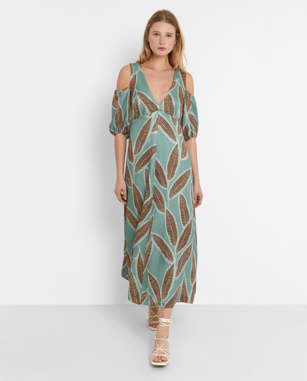 VESTIDO MANGAS CUT OUT