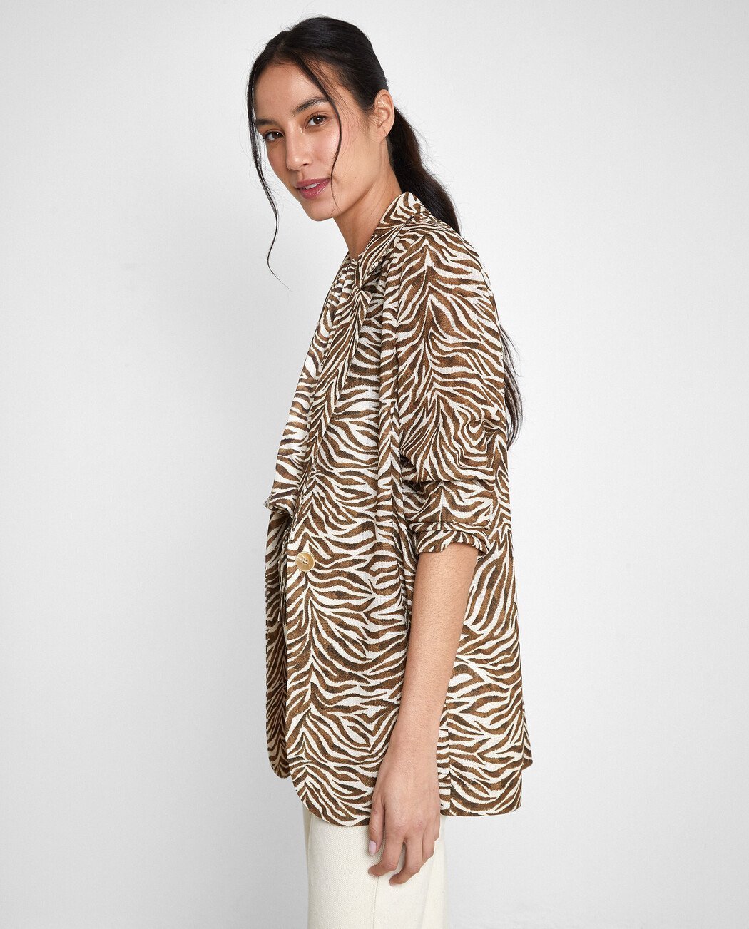 BLAZER ANIMAL PRINT