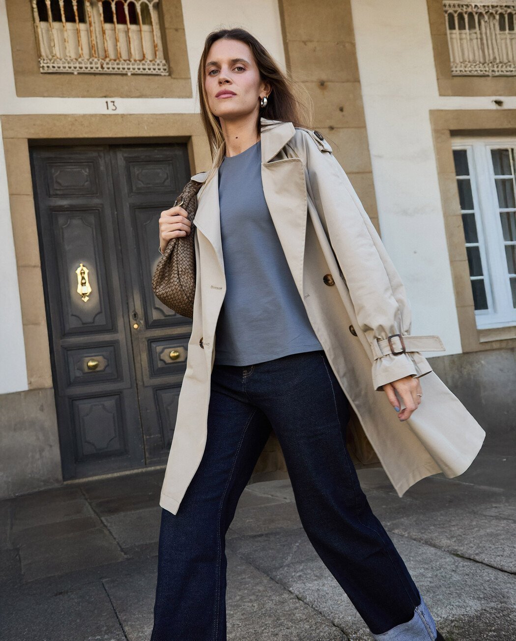 GABARDINA BEIGE