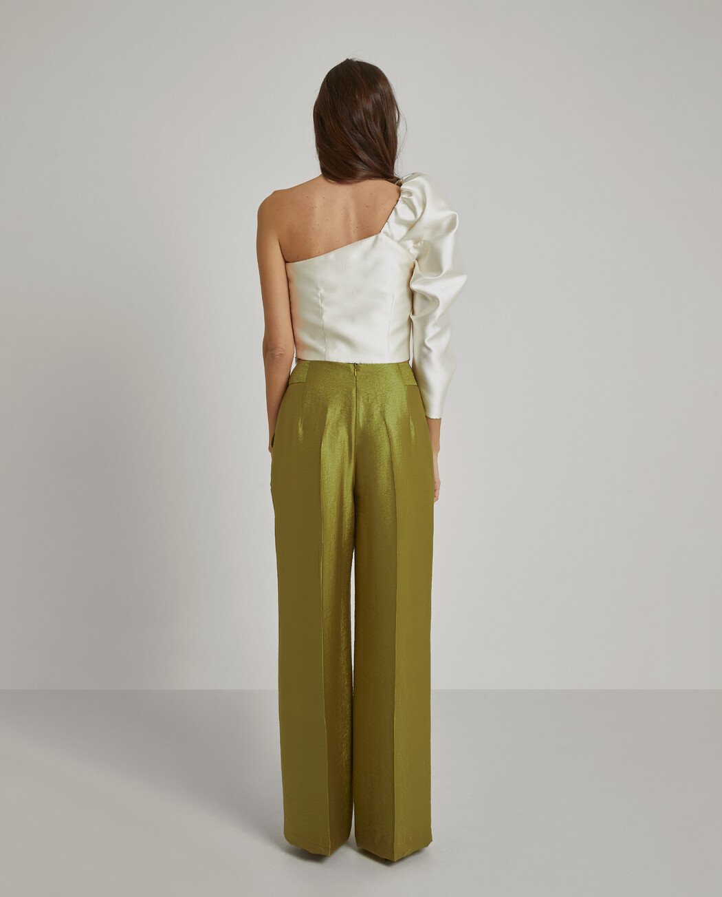 PANTALÓN ACABADO METALIZADO