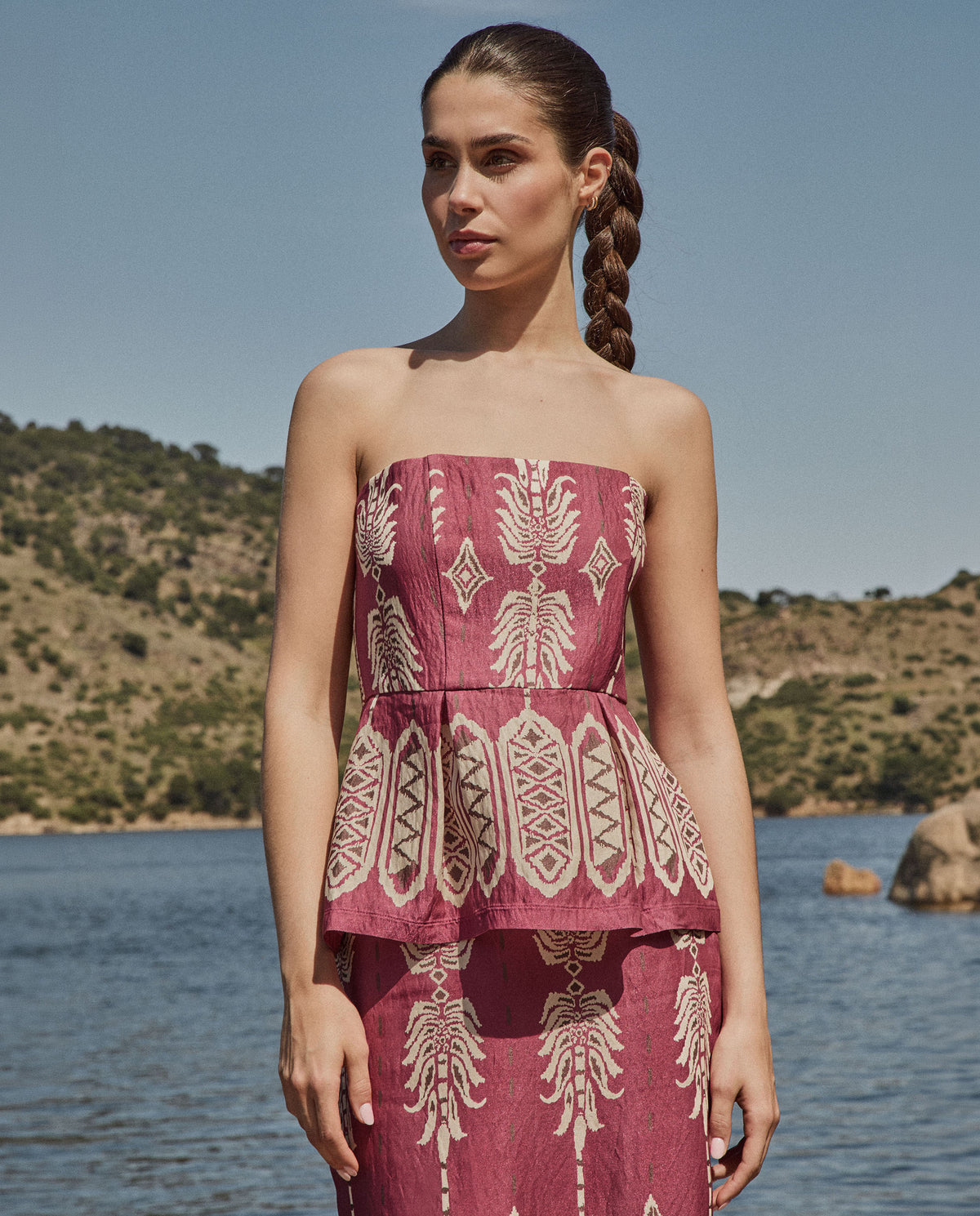 ETHNIC PRINT TOP
