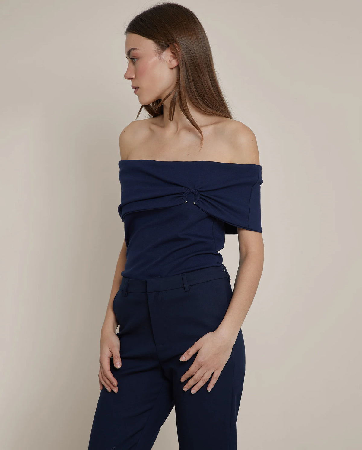 BARDOT NECKLINE T-SHIRT