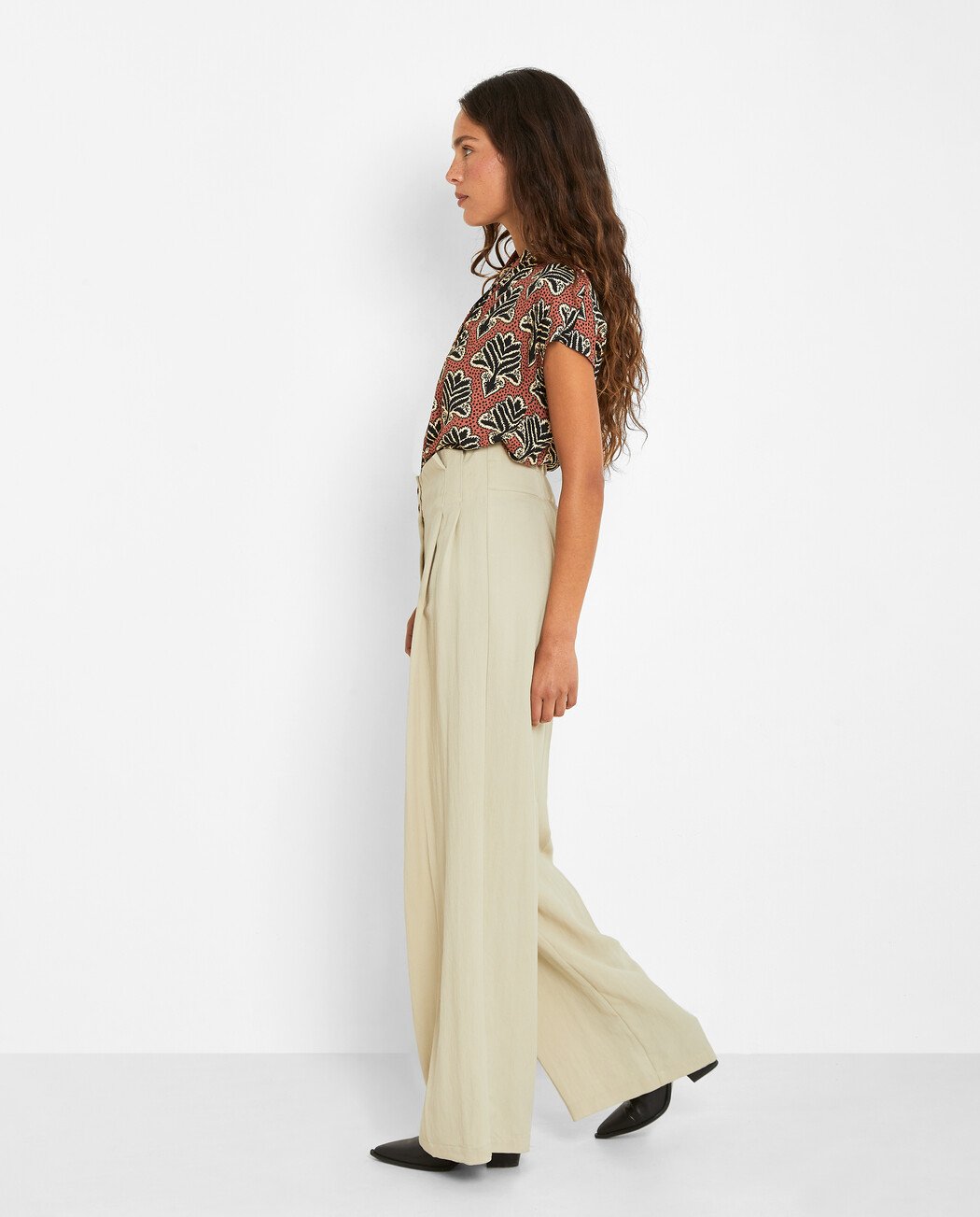 PANTALÓN PALAZZO DE TIRO ALTO