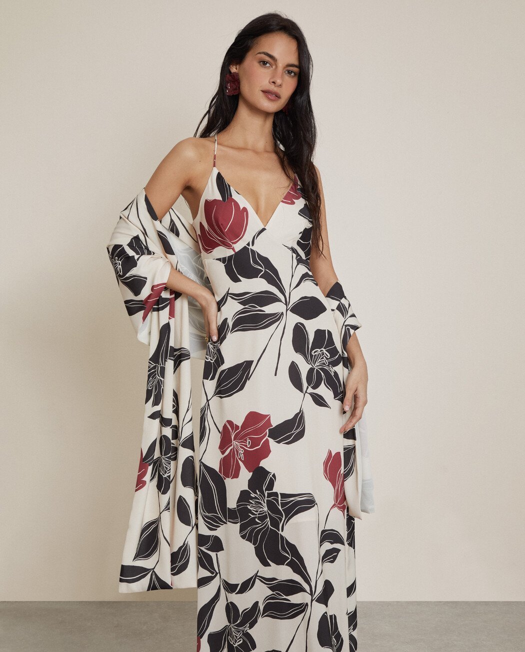 CHAL ESTAMPADO