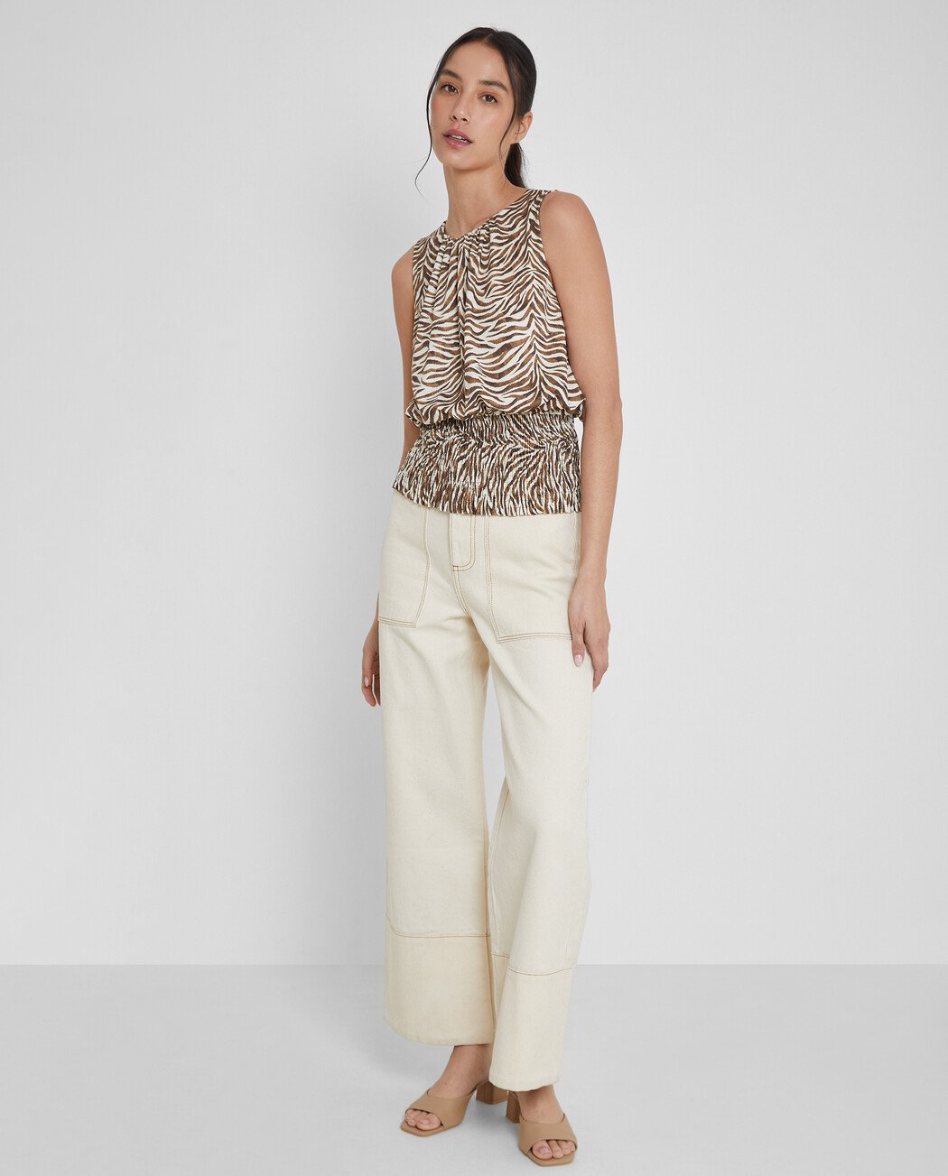 TOP ANIMAL PRINT