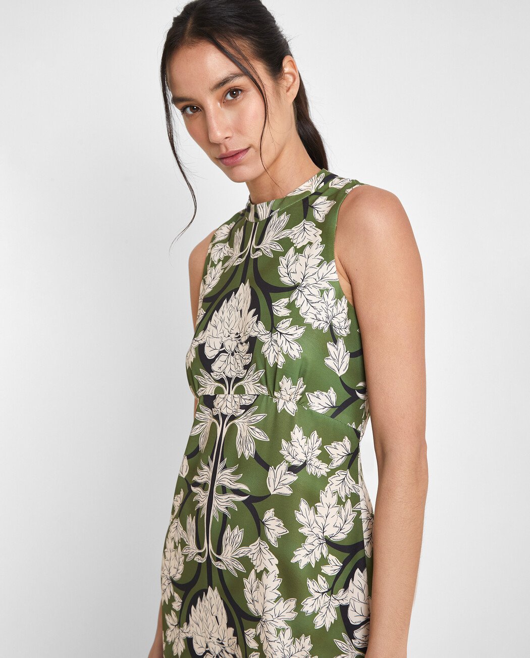 VESTIDO LARGO ESTAMPADO