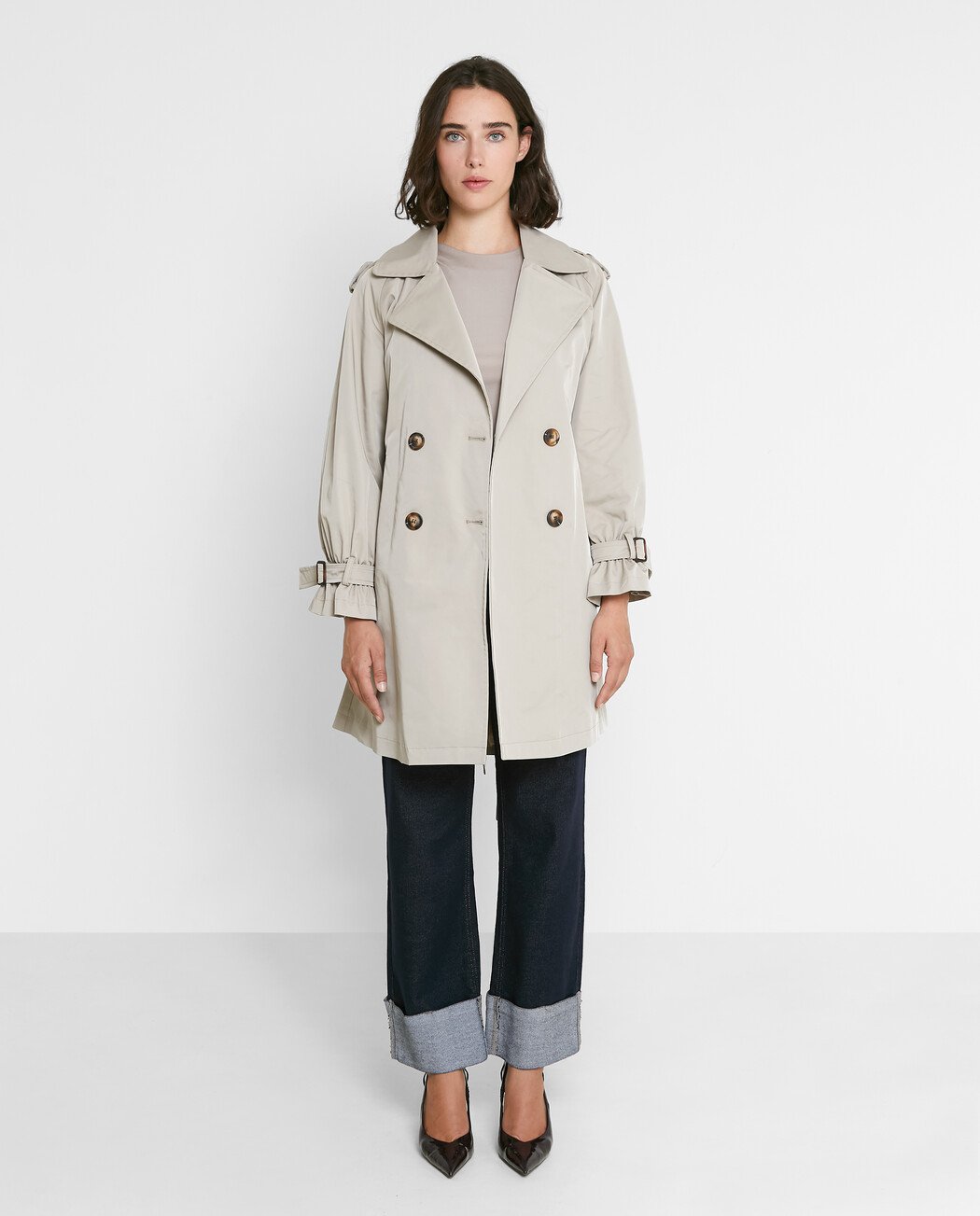 GABARDINA BEIGE