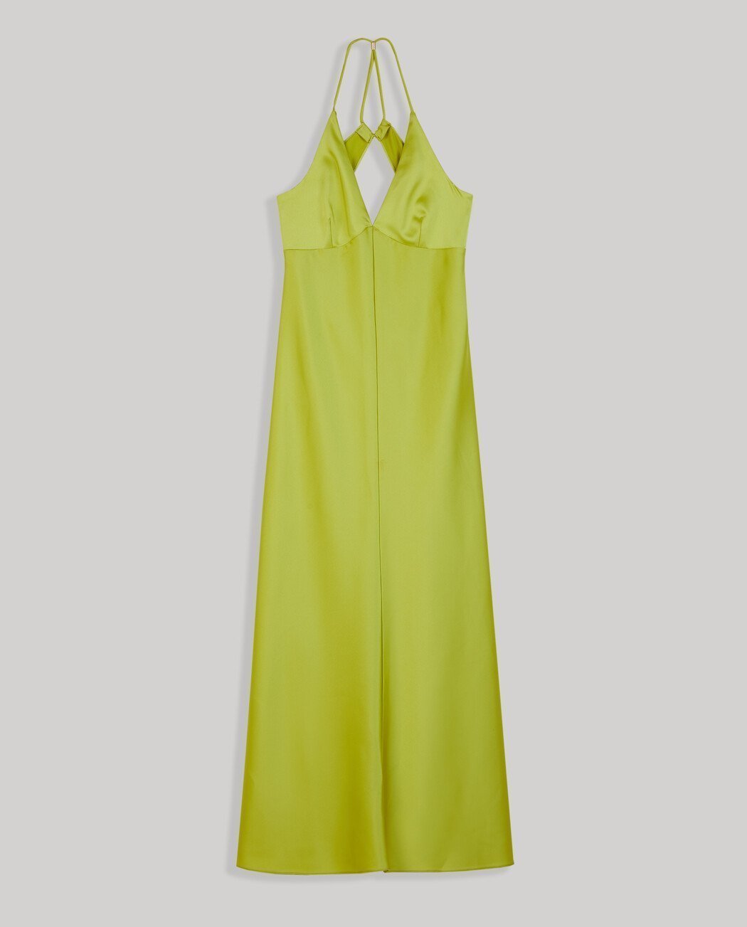 VESTIDO LARGO SATINADO