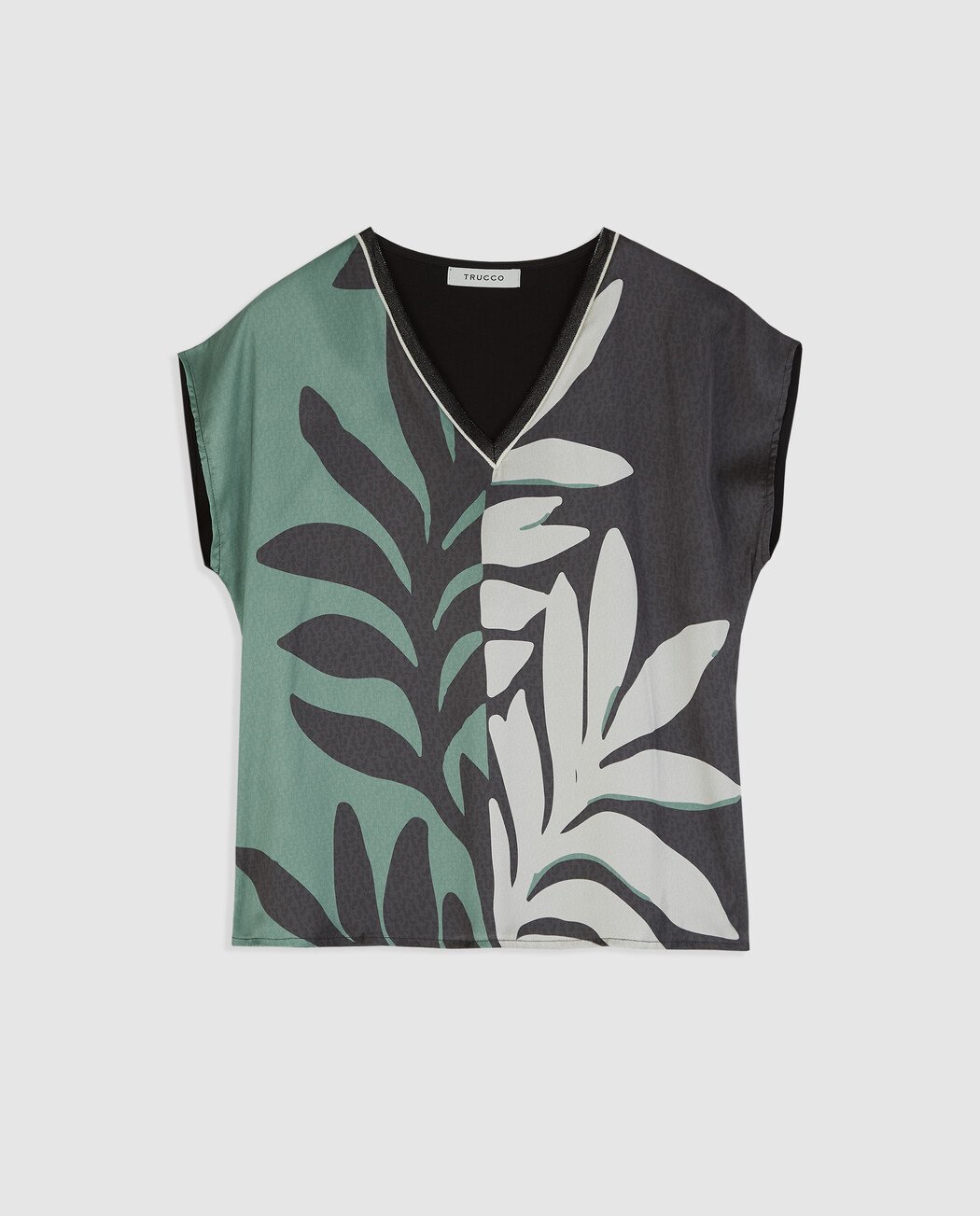 CAMISETA CON ESTAMPADO FLORAL