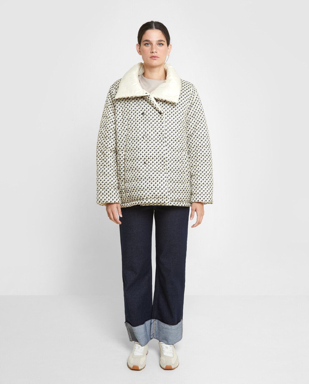 ABRIGO ACOLCHADO REVERSIBLE