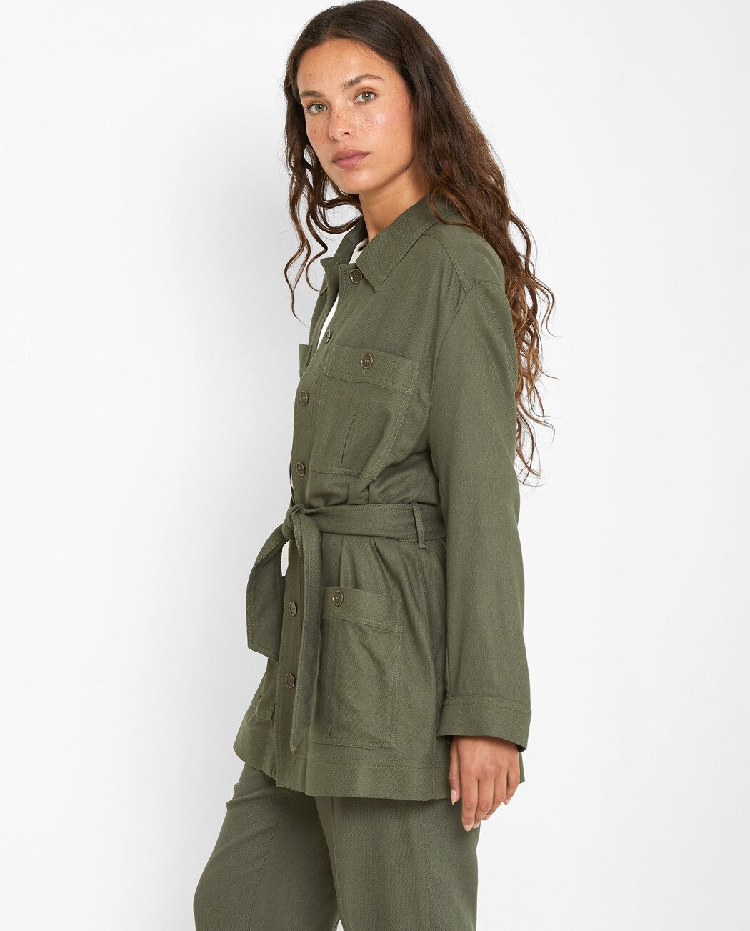 CHAQUETA CINTURÓN