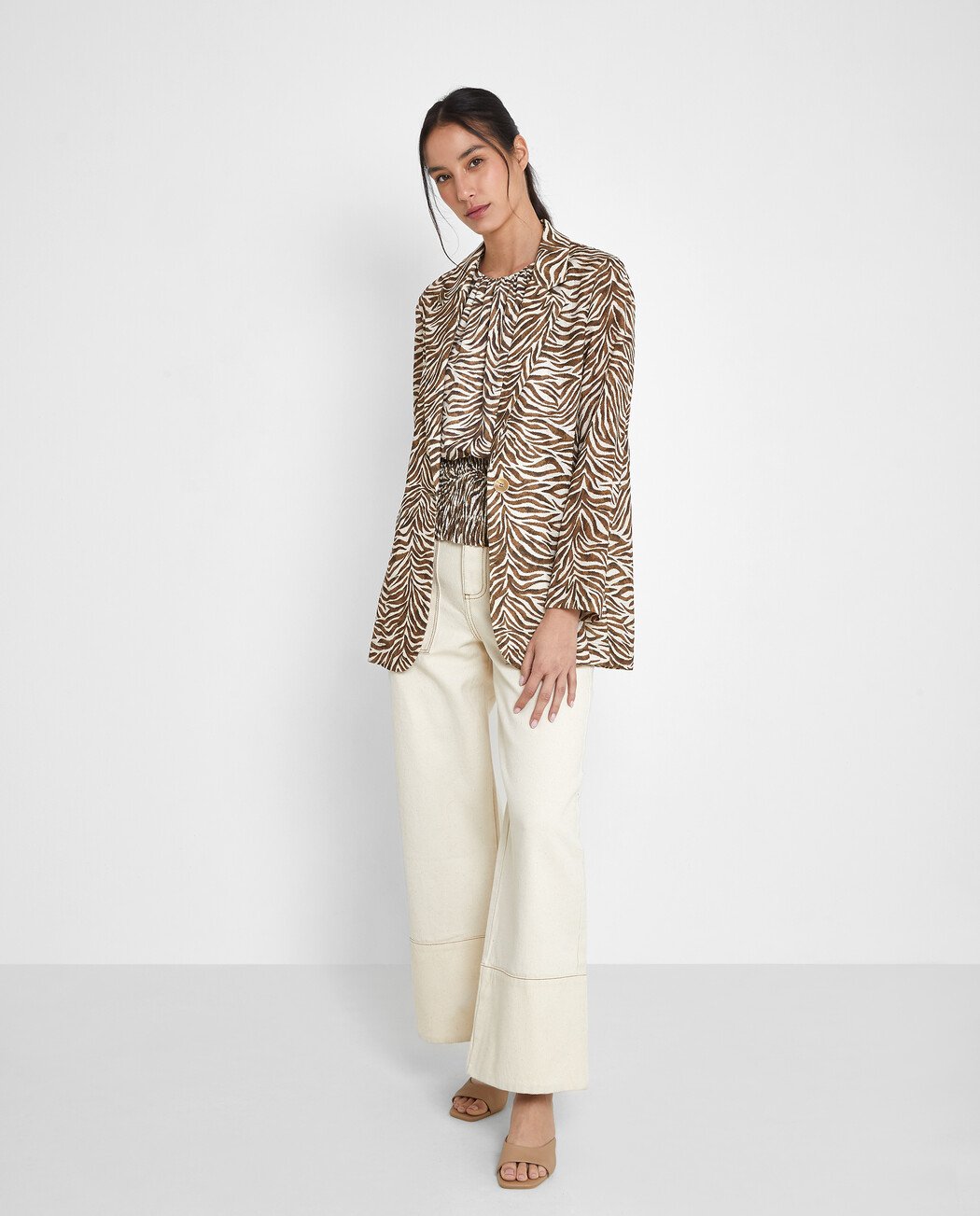 BLAZER ANIMAL PRINT