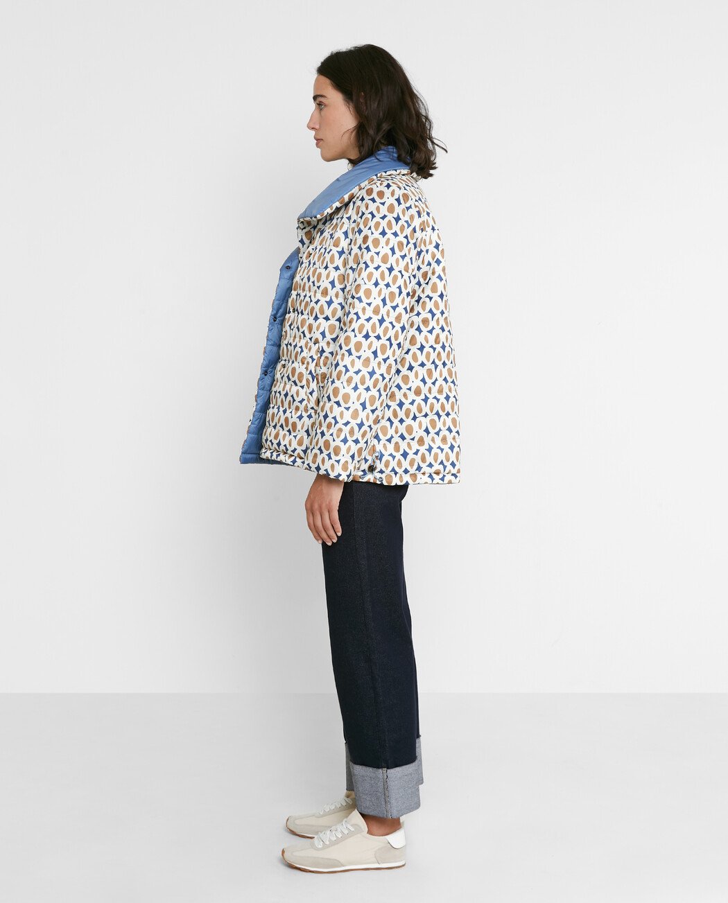 ABRIGO ACOLCHADO REVERSIBLE