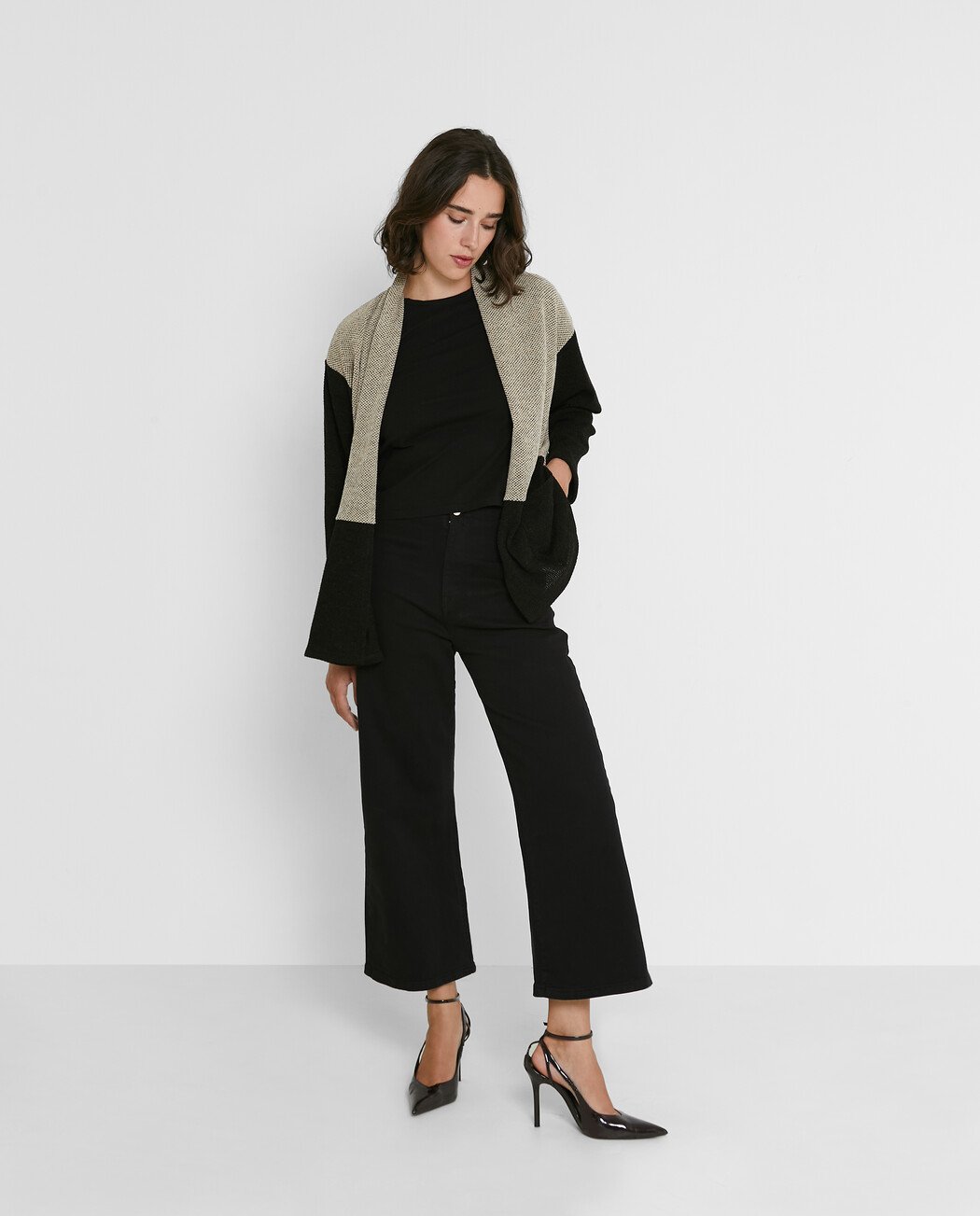CHAQUETA BICOLOR