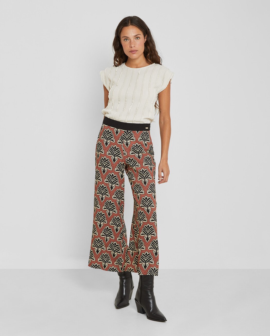 PANTALÓN ESTAMPADO ÉTNICO