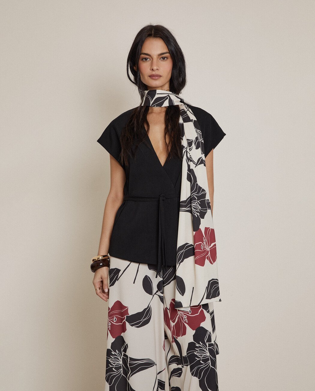 CHAL ESTAMPADO