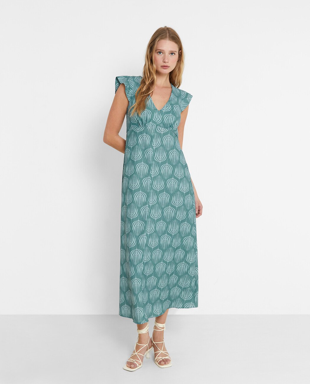 VESTIDO MIDI ESTAMPADO