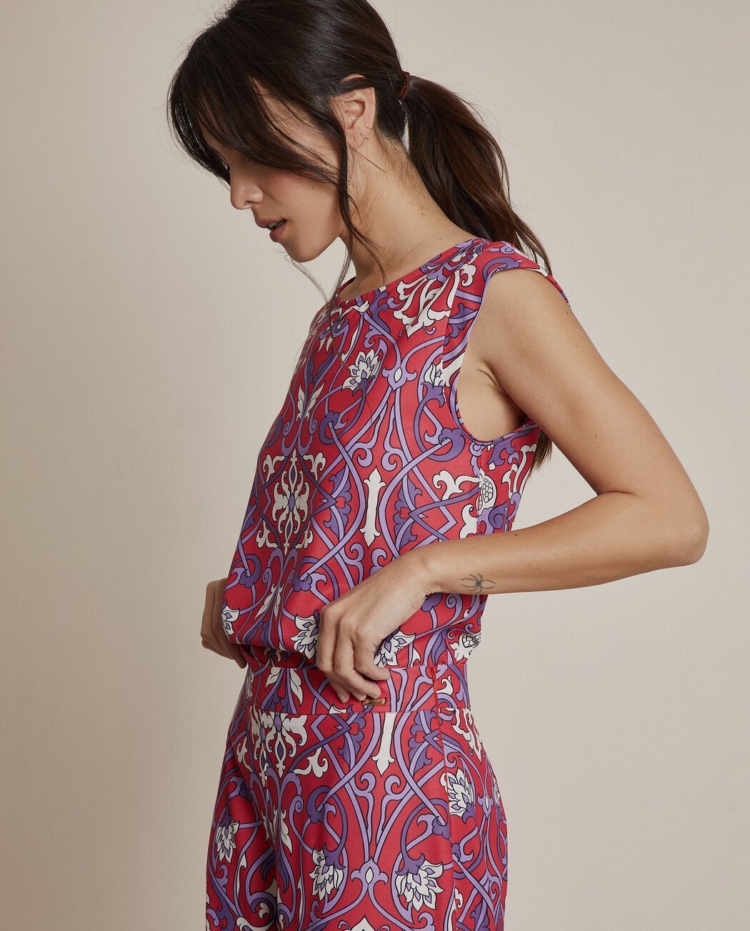 BLUSA ESTAMPADA