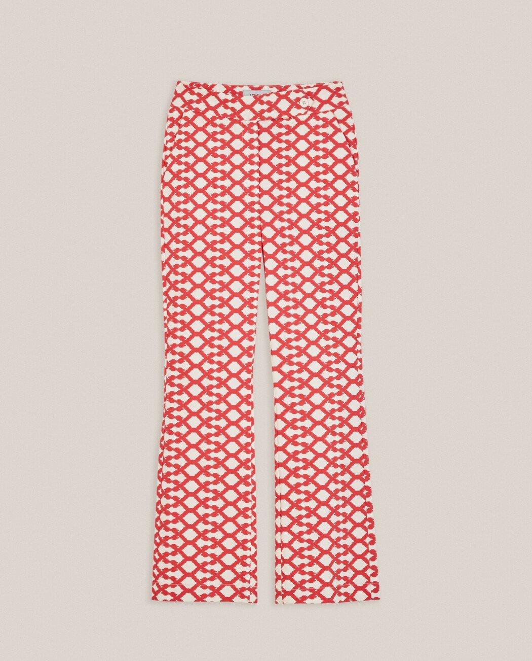 PANTALÓN FLARE ESTAMPADO