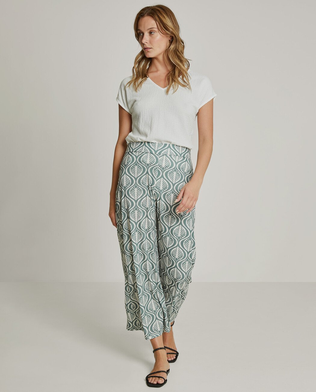 PANTALÓN CULOTTE ESTAMPADO
