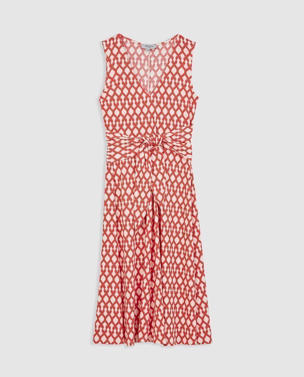 VESTIDO DE PUNTO ESTAMPADO