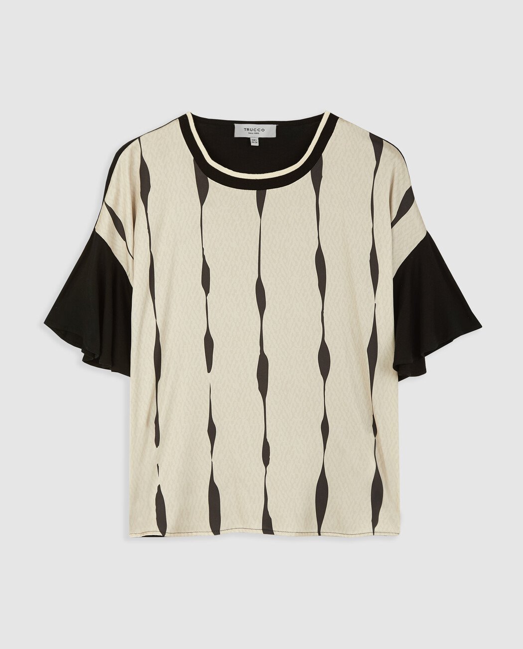 CAMISETA MANGA VOLANTE