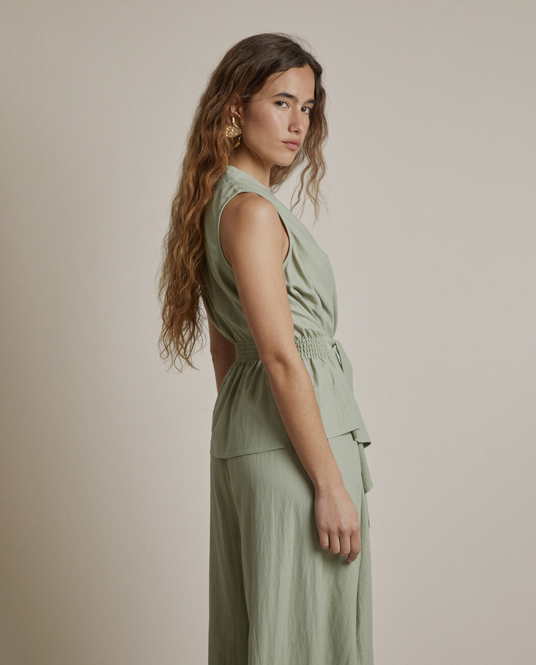 BLUSA CINTURÓN