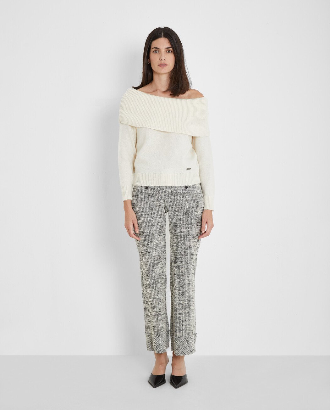 PANTALÓN RECTO TWEED