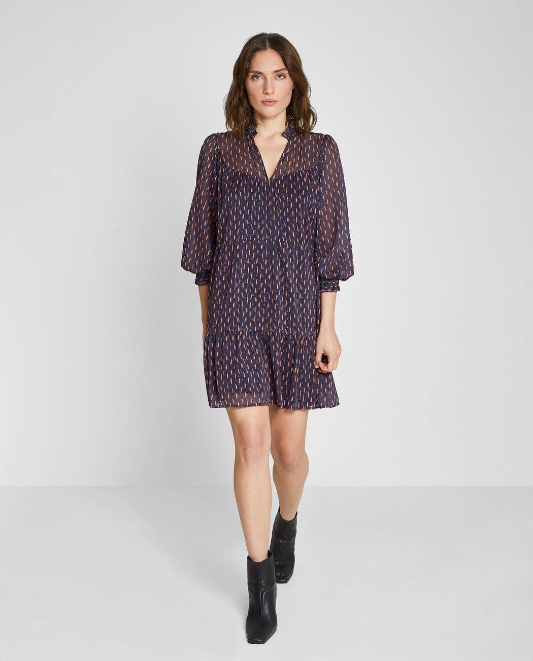 VESTIDO MINI FLUIDO