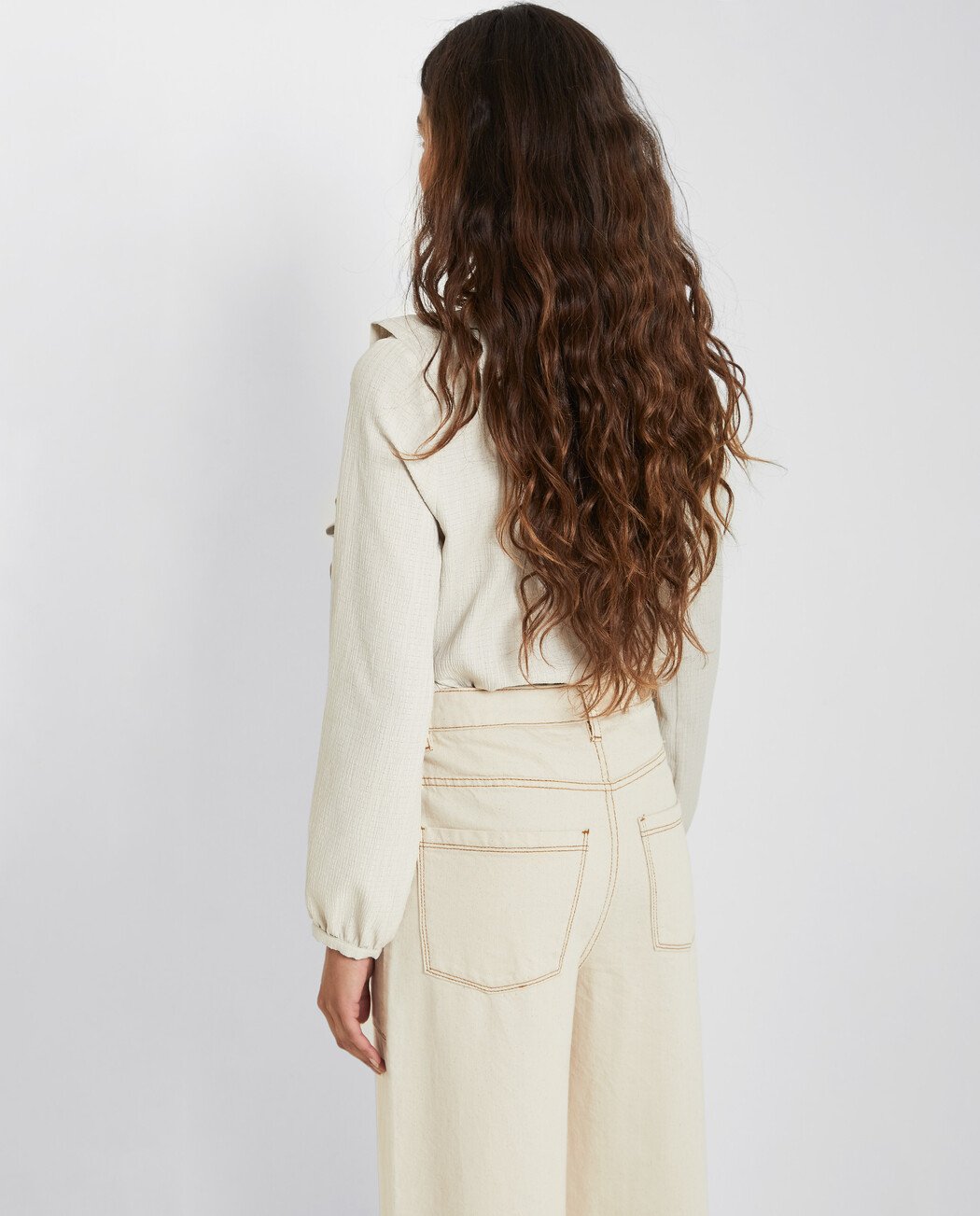 BLUSA VOLANTE FRONTAL