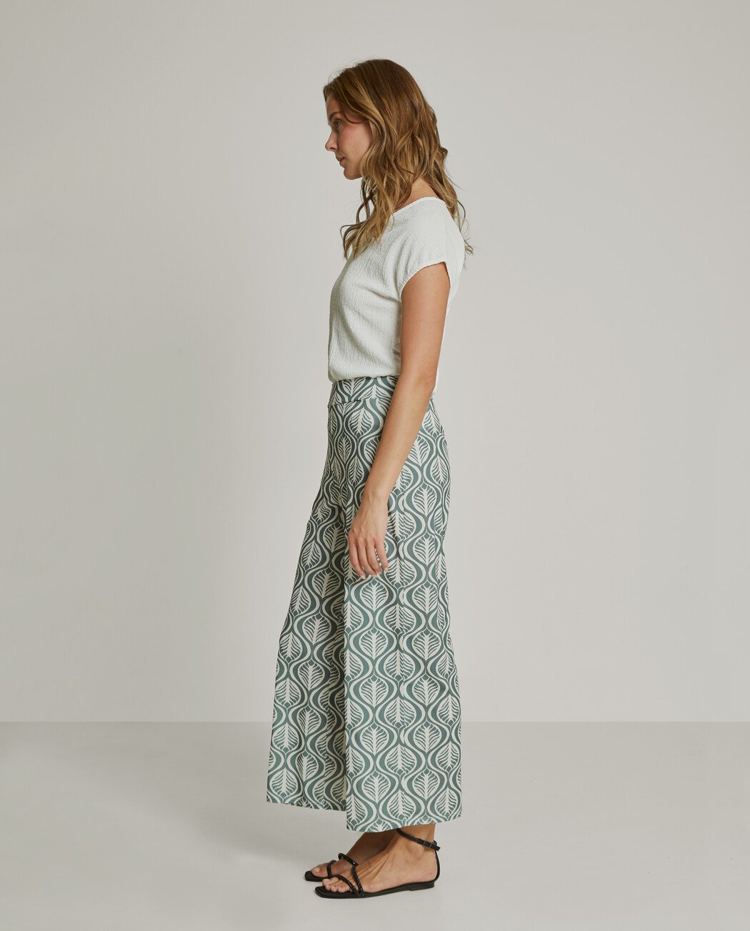 PANTALÓN CULOTTE ESTAMPADO