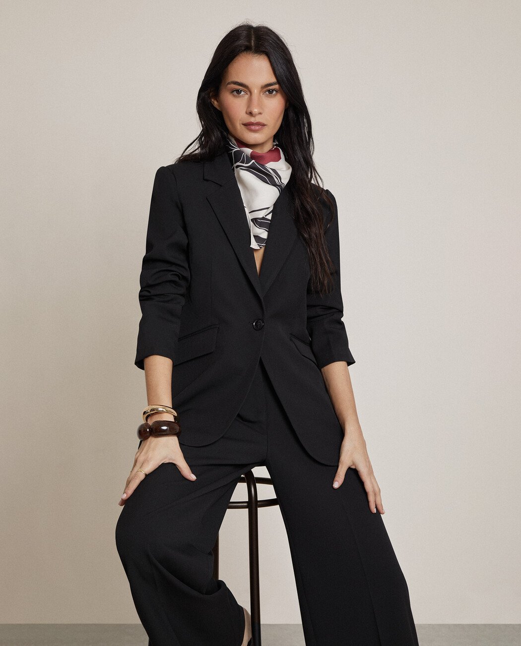 CHAQUETA RECTA