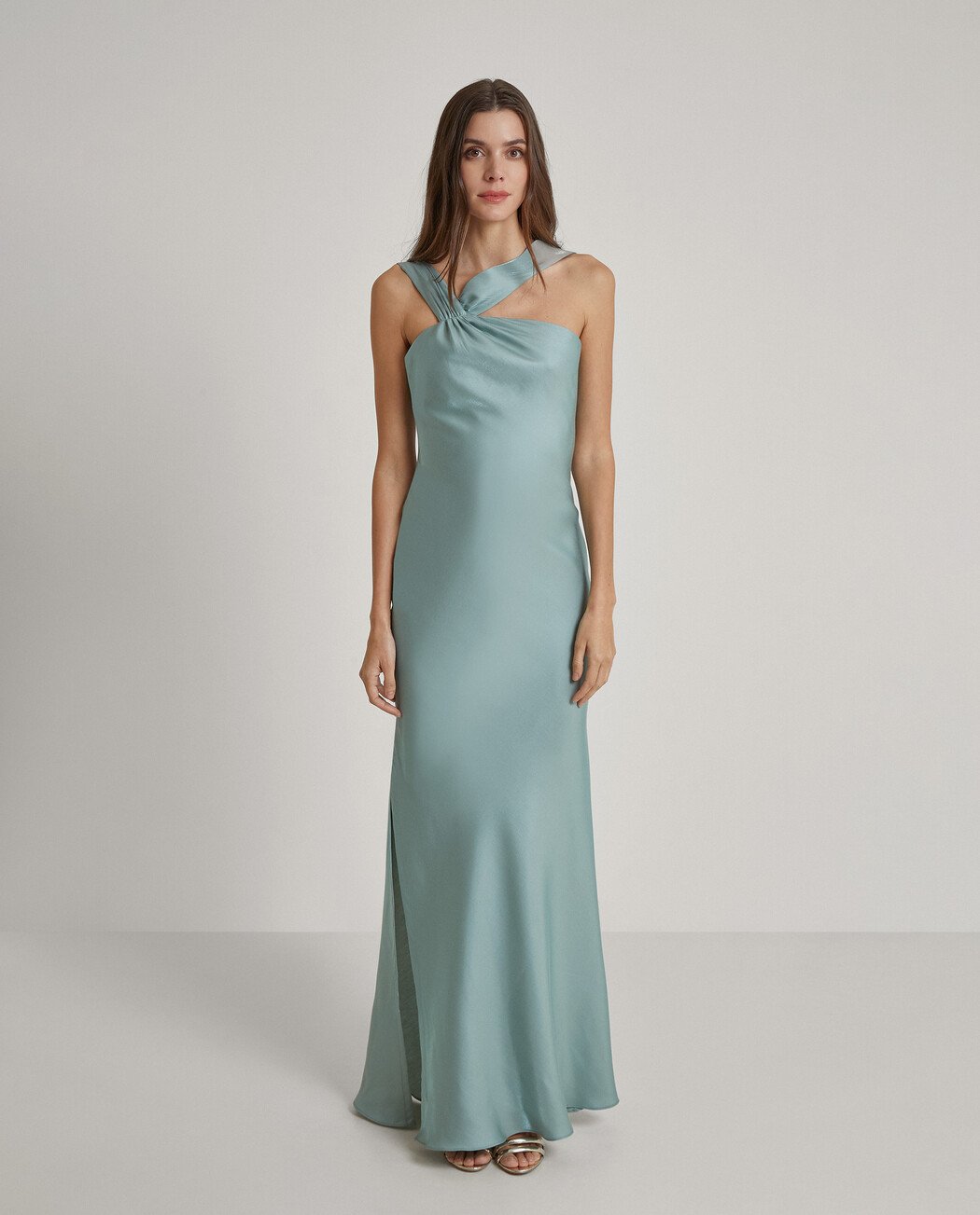 VESTIDO TIRANTES ASIMÉTRICOS