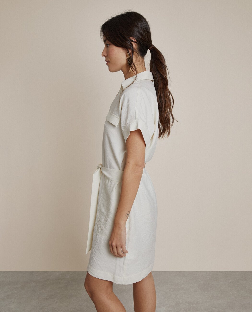 VESTIDO CAMISERO