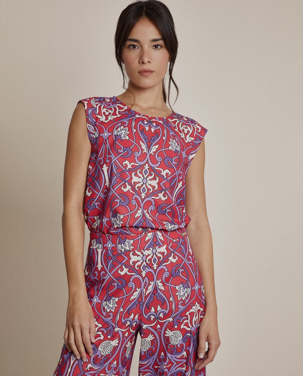 BLUSA ESTAMPADA