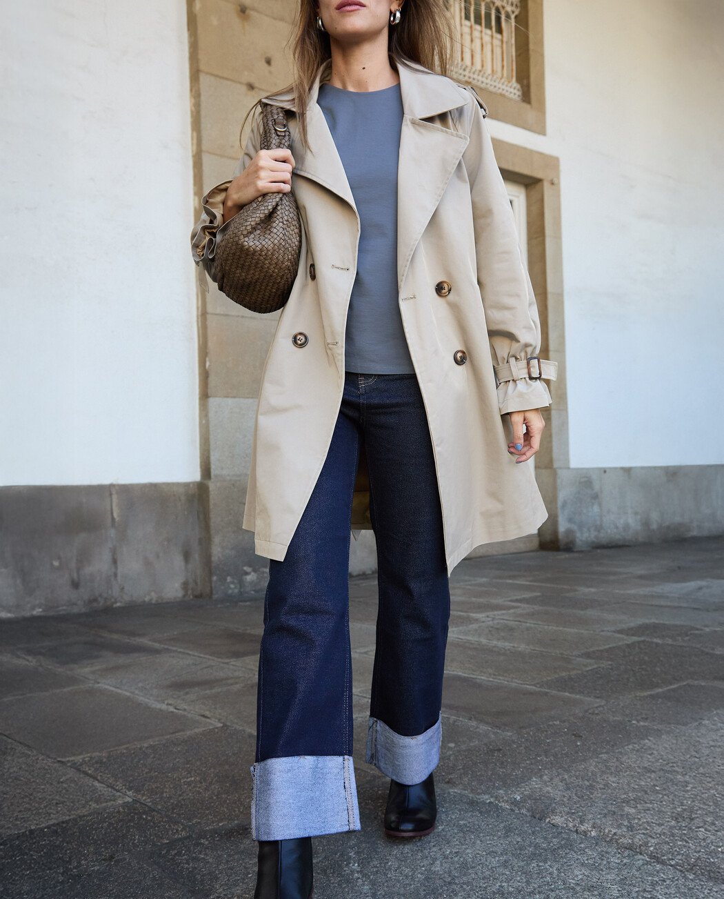 GABARDINA BEIGE