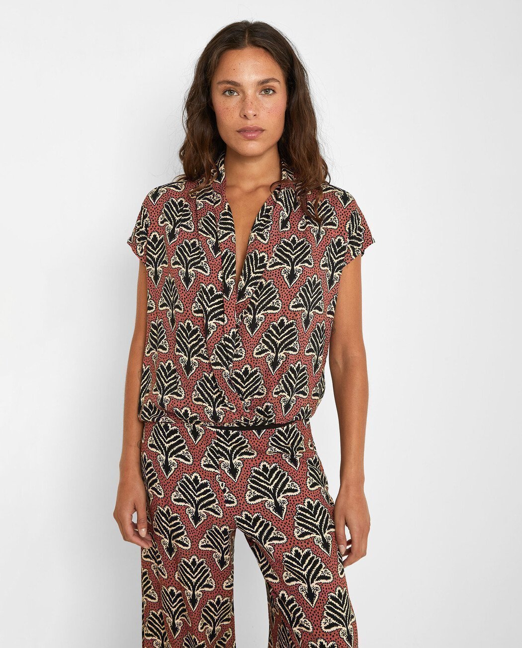 BLUSA ESTAMPADO ÉTNICO