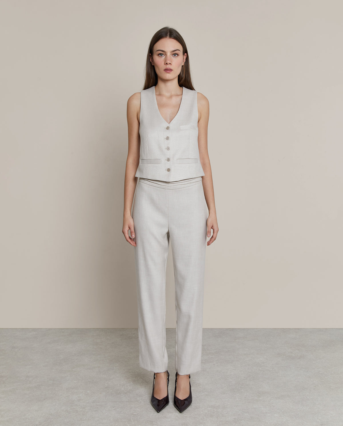 FLOWING CUT TROUSERS
