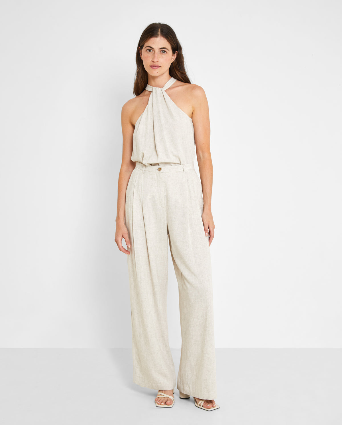 STRAIGHT-LEG TROUSERS
