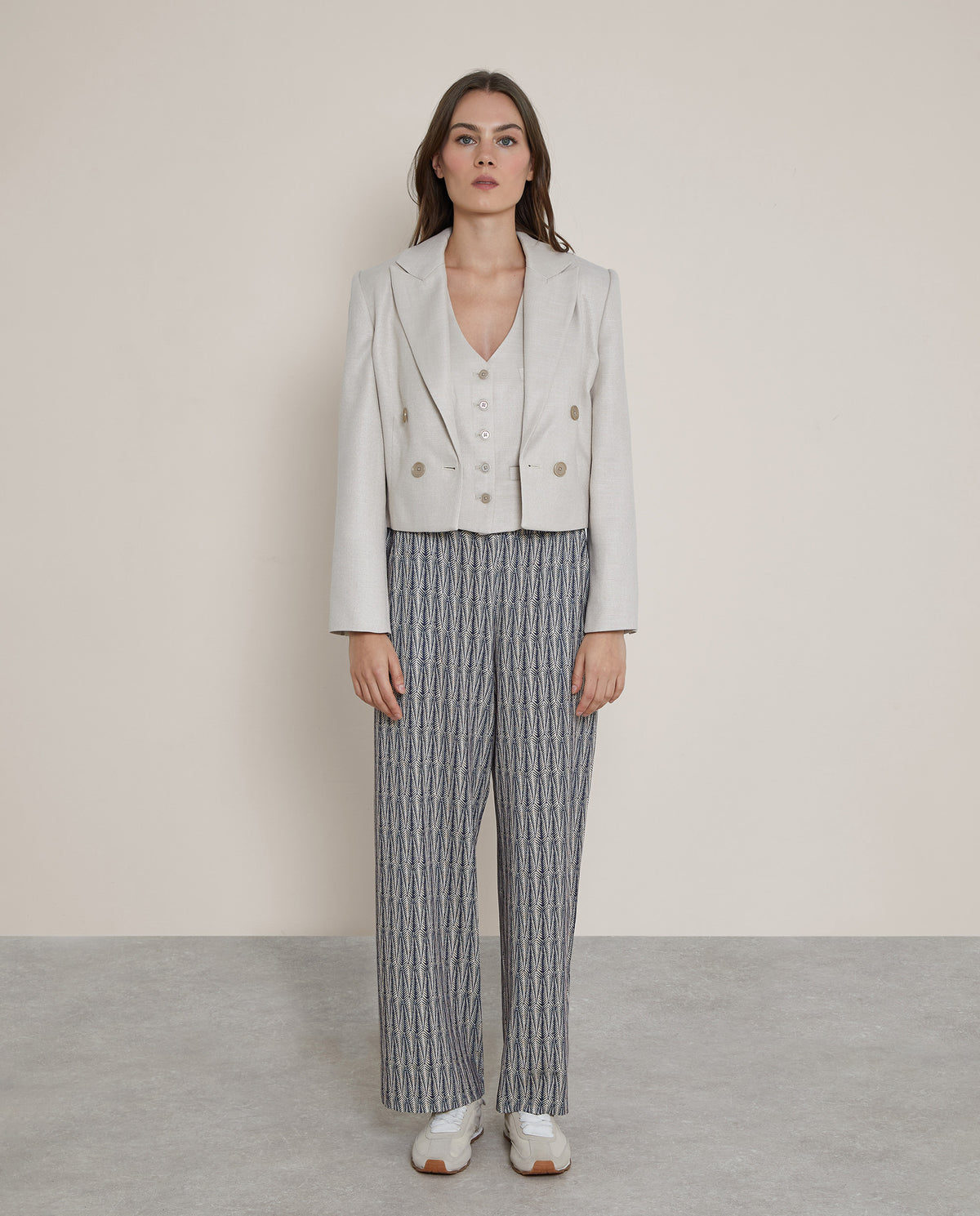 PANTALÓN FLUIDO ESTAMPADO