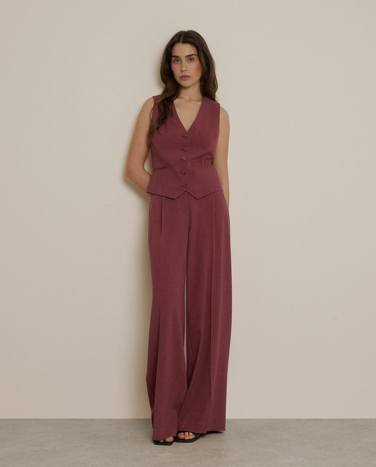 SUIT TROUSERS