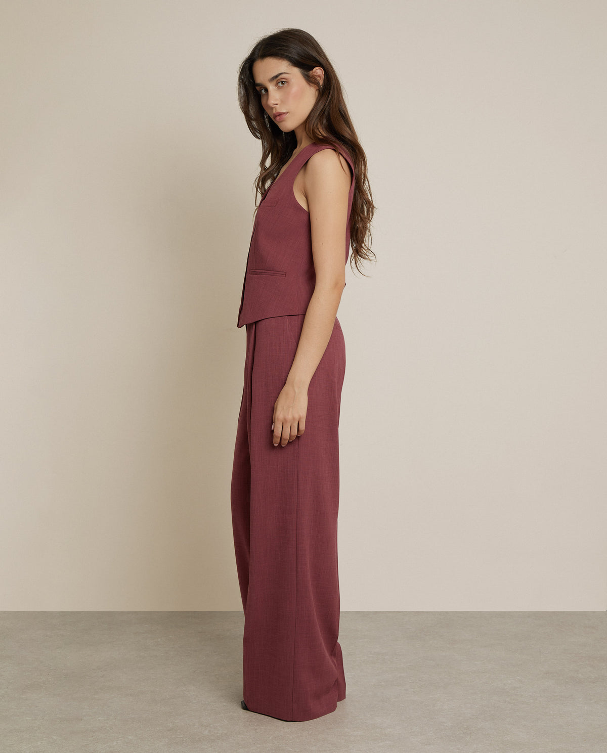 SUIT TROUSERS