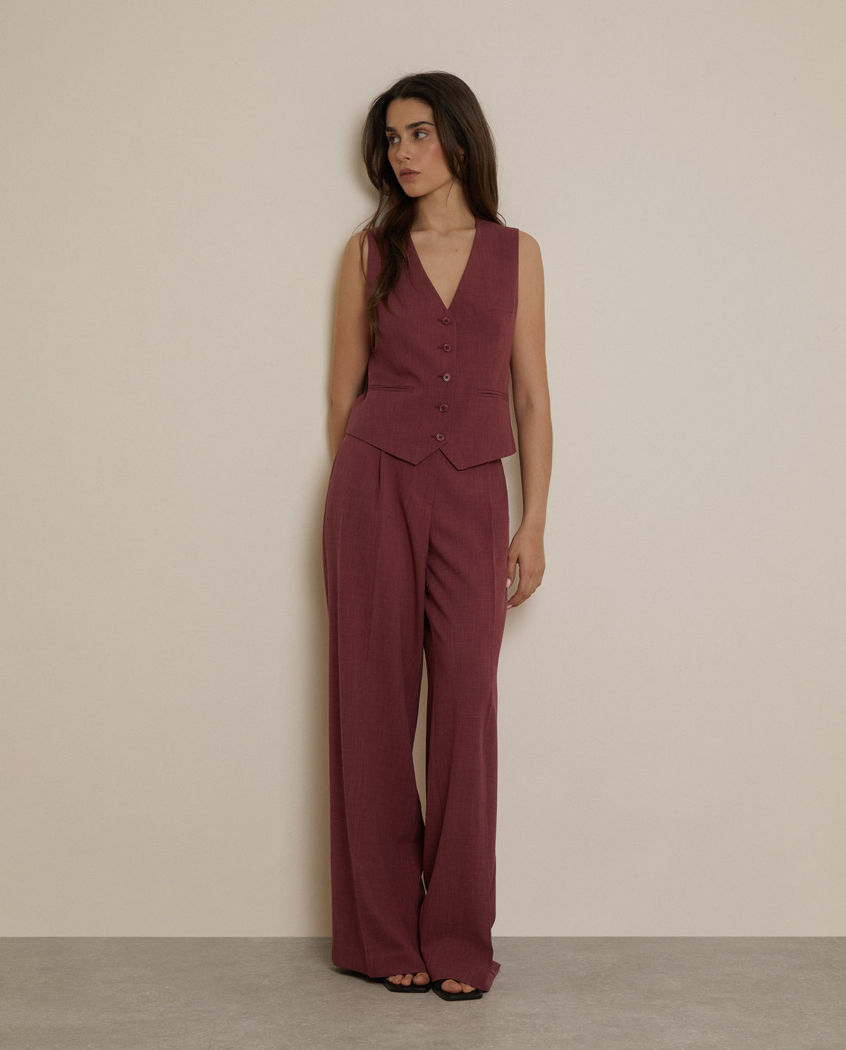 SUIT TROUSERS