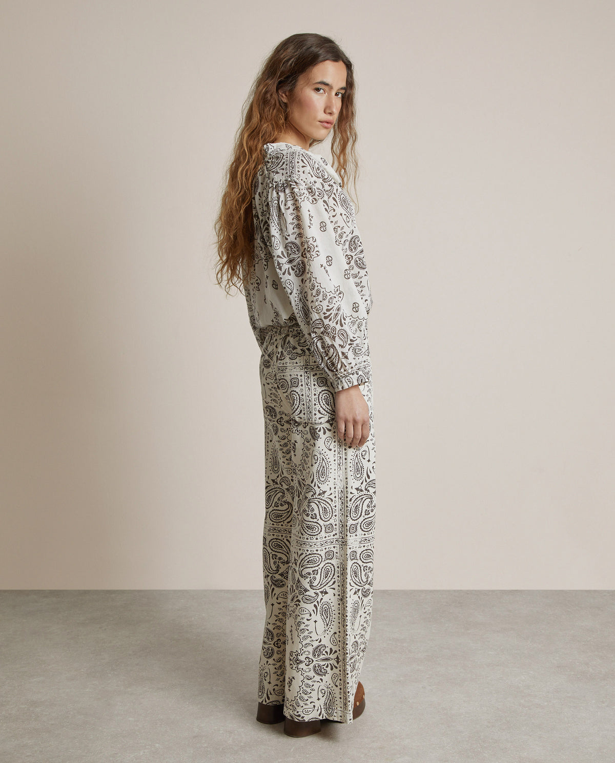 PRINTED TROUSERS