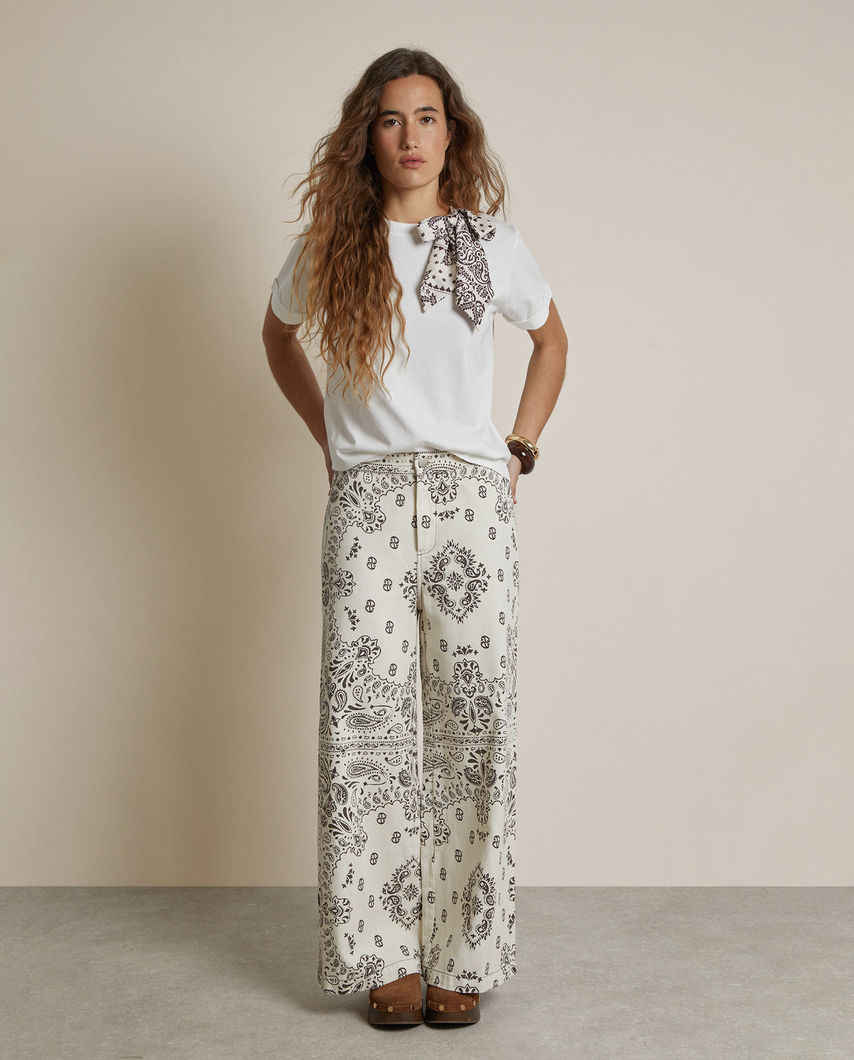 PRINTED TROUSERS