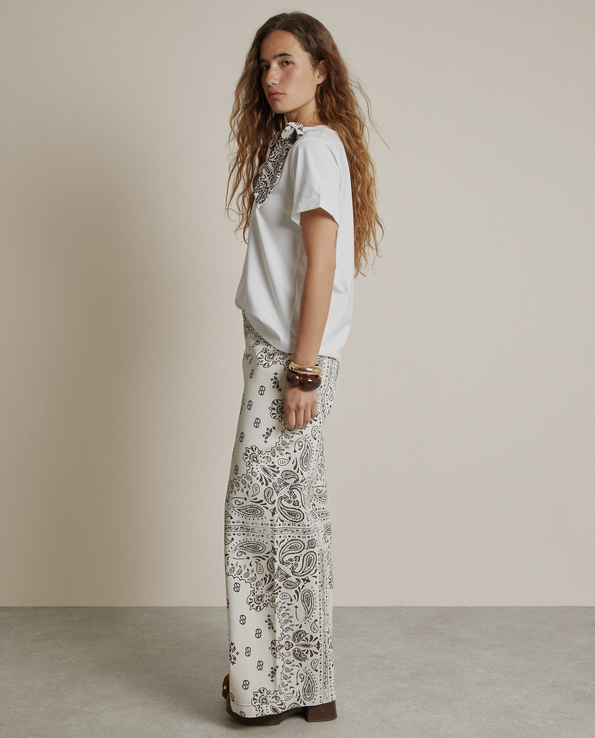PRINTED TROUSERS