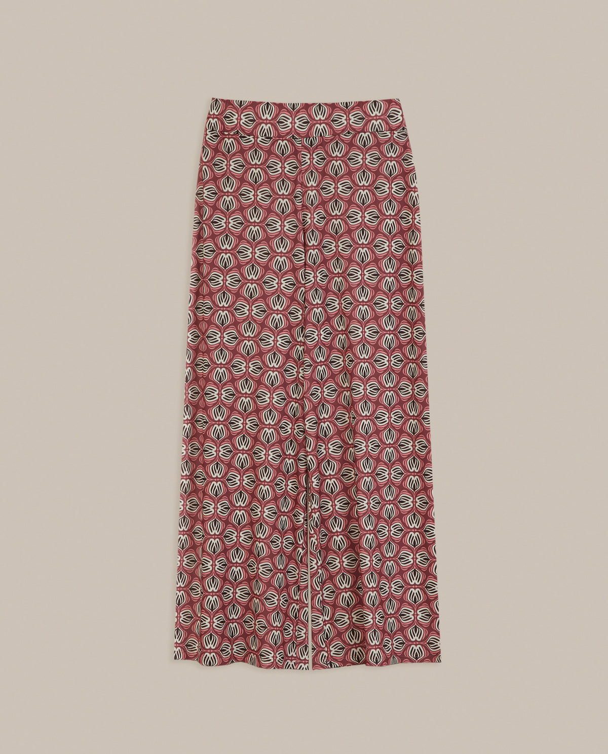 GEOMETRIC PRINTED TROUSERS