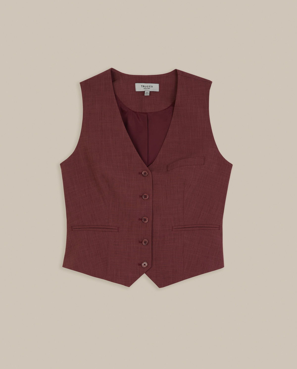 FITTED WAISTCOAT